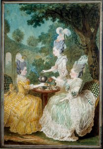 Dames de Montesson, Crest et Damas prenant l