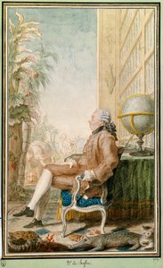 Portrait de Georges-Louis Leclerc, Comte de Buffon - Carmontelle