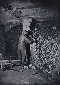 Dans les catacombes de Paris - Nadar