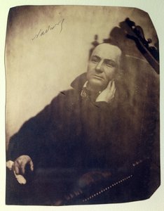 Portrait du poète français Charles Baudelaire (1821-1867). 1855