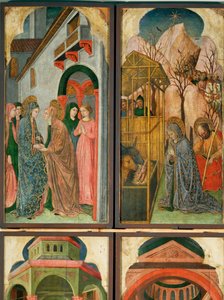 12 scènes de la vie de la Vierge ...