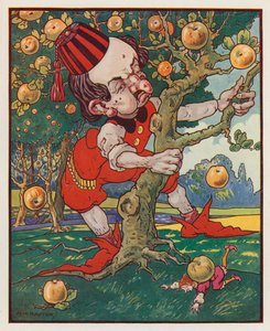 Illustration pour Les Voyages de Gulliver par Jonathan Swift - (after) American School