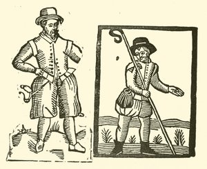 Illustration pour The Roxburghe Ballads - (after) English School