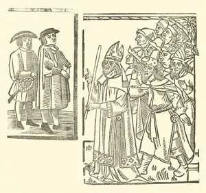 Illustration pour The Roxburghe Ballads - (after) English School