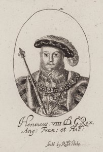 Roi Henri VIII (gravure) - (after) English School