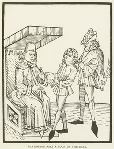 Raymondin demande une faveur au comte - (after) English School