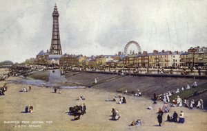 Blackpool depuis Central Pier