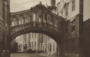 Hertford College, Le Pont - (after) English photographer