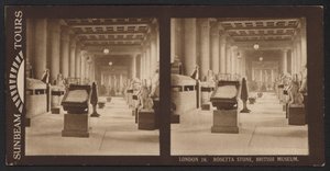 Londres, Pierre de Rosette, British Museum - (after) English photographer