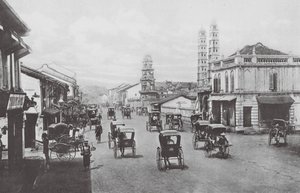 Singapour : North Bridge Road - (after) English photographer