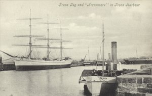 Remorqueur Troon, Arranmore, port de Troon (photo n/b) - (after) English photographer