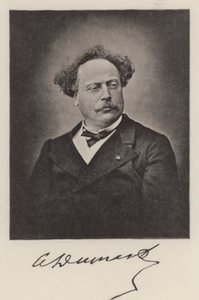 Alexandre Dumas fils, romancier français - (after) French Photographer
