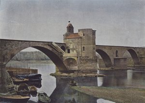 Avignon, Pont Saint-Bénézet - (after) French Photographer