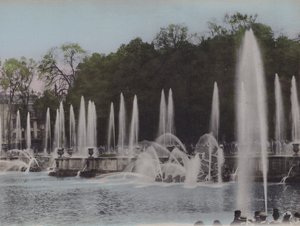 Bassin de Neptune - (after) French Photographer