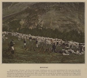 Bivouac - (after) French Photographer
