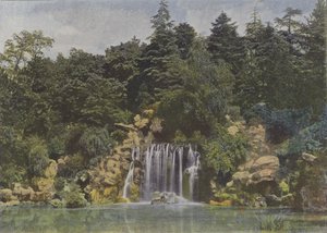 Bois de Boulogne, La Cascade - (after) French Photographer