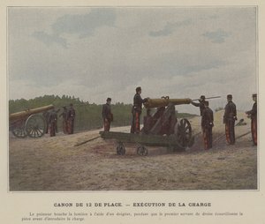 Canon de 12 de Place, Exécution de la Charge
