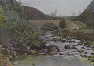 Crozant, Pont sur la Sedelle - (after) French Photographer