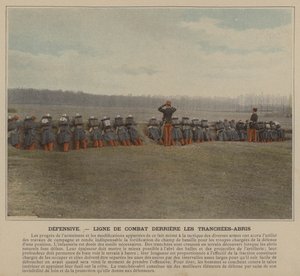 Défensive, Ligne de Combat Derrière les Tranchées-Abris - (after) French Photographer