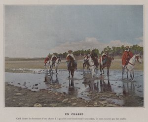 En Chasse (photo en couleur) - (after) French Photographer