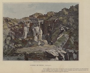 Guerre de Mines, Attaque - (after) French Photographer