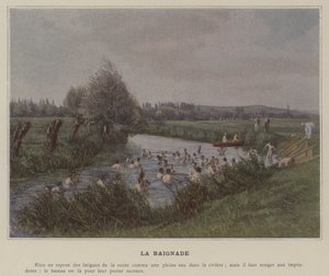 La Baignade - (after) French Photographer