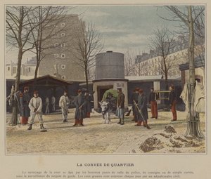 La corvée de quartier - (after) French Photographer