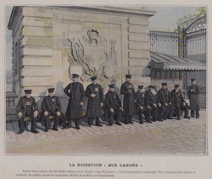 La Digestion "aux Canons" (photo en couleur) - (after) French Photographer