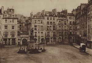 La place Dauphine, partie démolie en 1875 - (after) French Photographer