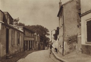 La rue Saint-Vincent - (after) French Photographer