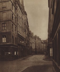 La rue de la Ferronnerie, prise de la rue de la Reynie, le commencement de la rue subsiste encore - (after) French Photographer