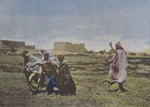 Le Labourage en Kabylie - (after) French Photographer
