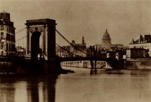Le Pont Louis-Philippe vers la rive gauche - (after) French Photographer
