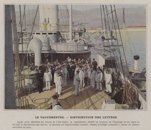Le Vaguemestre, Distribution des Lettres - (after) French Photographer