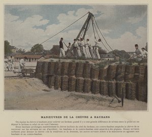 Manœuvres de la Chèvre à Haubans - (after) French Photographer