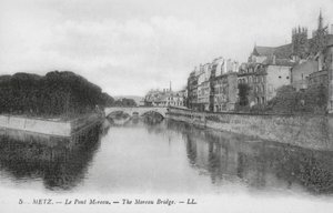Metz : Le Pont Moreau - (after) French Photographer