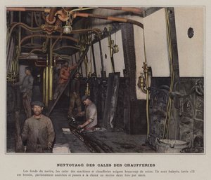 Nettoyage des Cales des Chaufferies - (after) French Photographer