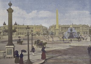 Paris, Place de la Concorde - (after) French Photographer