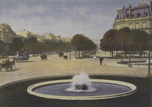 Paris, Rond-Point des Champs-Élysées - (after) French Photographer