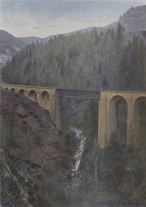 Pont du chemin de fer au Liorant - (after) French Photographer