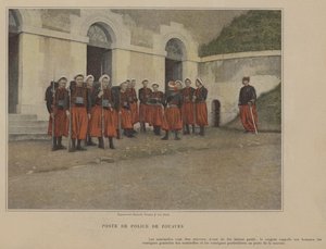 Poste de Police de Zouaves - (after) French Photographer