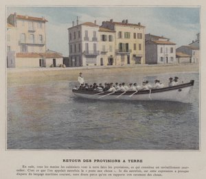 Retour des Provisions à Terre - (after) French Photographer