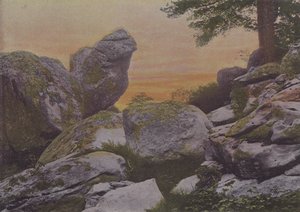 Rochers du mont Ussy - (after) French Photographer