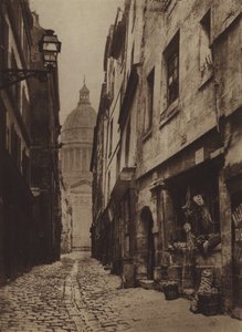 Rue des Carmes et rue Valette - (after) French Photographer
