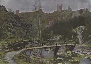 Ruines de Crozant - (after) French Photographer