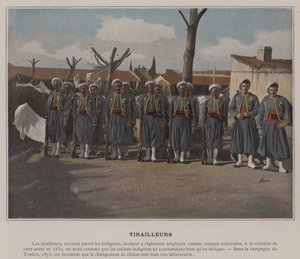 Tirailleurs (photo en couleur) - (after) French Photographer
