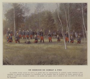 Un Exercice de Combat à Pied - (after) French Photographer