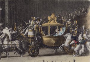 Voiture du Mariage de Napoléon 1er, 2 Avril 1810 - (after) French Photographer