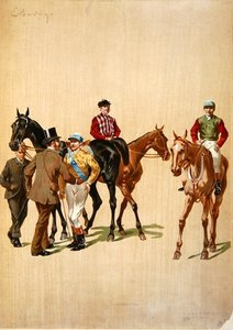 Jockeys sur l