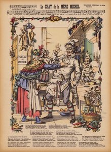 Le Chat de la Mère Michel - (after) French School